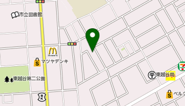 シャディサラダ館東越谷店の地図画像