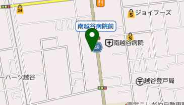 寿通信機株式会社越谷営業所の地図画像