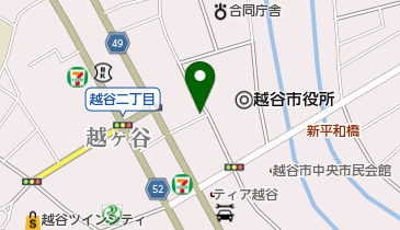 山崎建設株式会社の地図画像