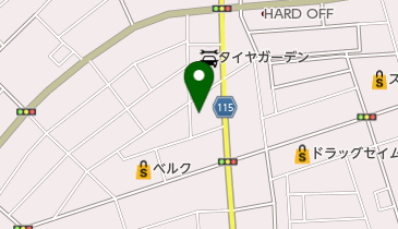 豊蔵建材株式会社の地図画像