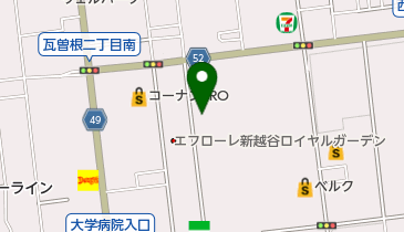 フタバペイント株式会社の地図画像