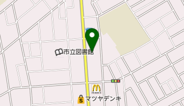 荒川動物病院の地図画像