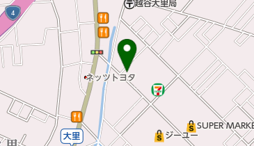 美容室キャロットの地図画像