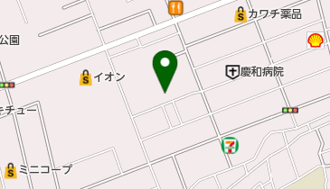 美容室サンルーツの地図画像