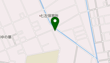 ベラ美容室 七左店の地図画像