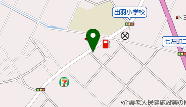 マギー美容室の地図画像