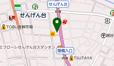 だるま亭の地図画像