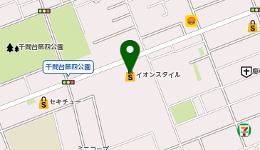 株式会社誠美堂千間台店の地図画像