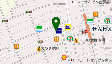 コジマ薬局の地図画像