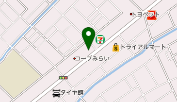 あいだ薬局の地図画像