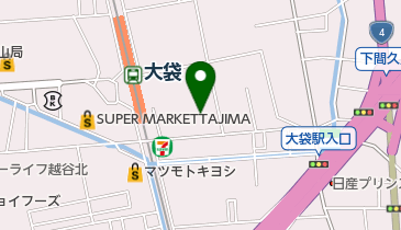 板垣理容室の地図画像