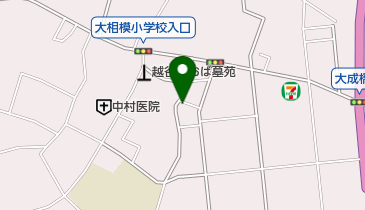 佐久間理容店の地図画像