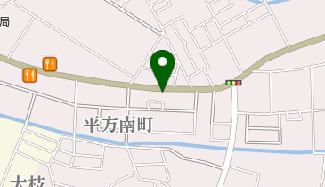 ダルマ理容室の地図画像