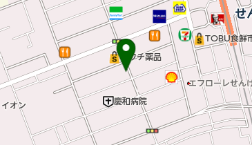 バーバーショップイーズの地図画像
