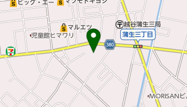 ヘアーサロンジェーアンドの地図画像