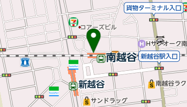 玄品以蟹茂・南越谷店の地図画像