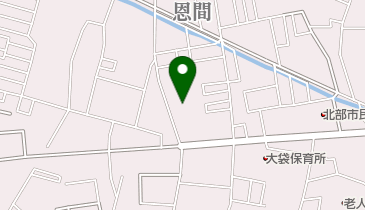 埼玉県 越谷児童相談所の地図画像