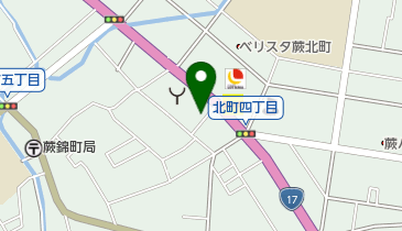 萩原椅子製作所の地図画像