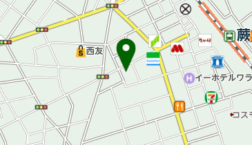 たかしまや衣料品の地図画像