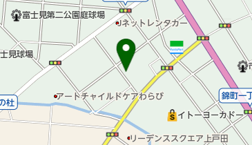 サンライト株式会社の地図画像