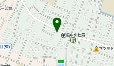 蕨市立 下蕨公民館の地図画像