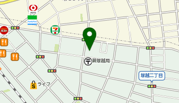 シンマチ治療室の地図画像