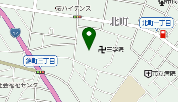 三学院の地図画像