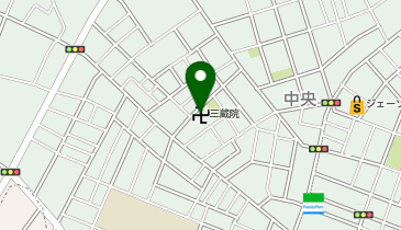 三蔵院の地図画像