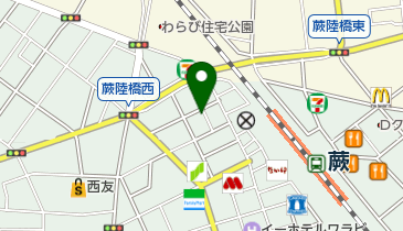 高岸写真場の地図画像