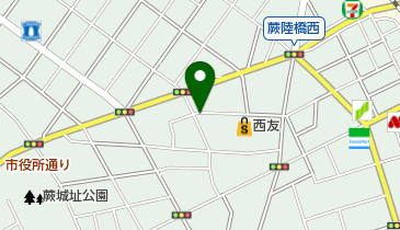 チェックの地図画像