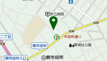フラワーショップヨシカワの地図画像
