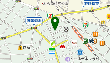 宇佐見時計店の地図画像
