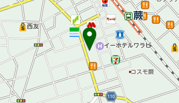 Hair&Cafe・Flowerの地図画像