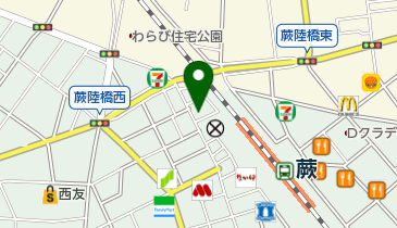 ヘアーメイクブレストの地図画像