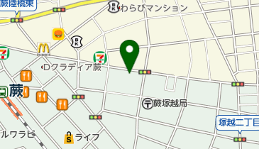 わらび不動産の地図画像