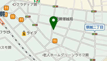 富国生命保険相互会社 蕨営業所の地図画像