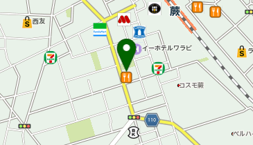 朝倉メガネの地図画像
