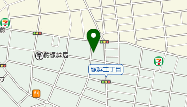 カメタ理容室の地図画像