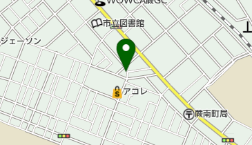 川崎理容店の地図画像