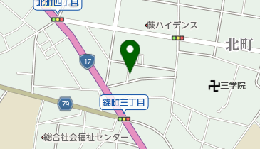 サンライズ北町店の地図画像