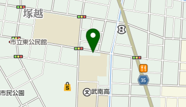 セキ理容室の地図画像