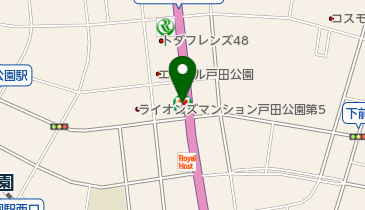 ニチイケアセンター戸田の地図画像