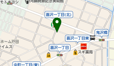 戸田東在宅介護支援センターの地図画像