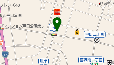 株式会社エクシング 戸田営業所の地図画像