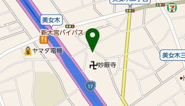 インテリア山脇の地図画像