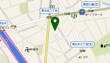 戸田市 美女木2丁目会館の地図画像