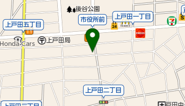 菊地編物教室の地図画像