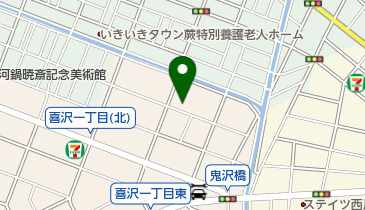 ミラクル急送の地図画像