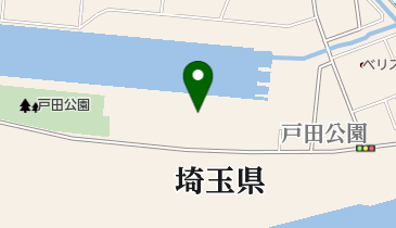 筑波大学戸田体育研修所の地図画像