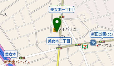 株式会社共栄ドライ美女木店の地図画像